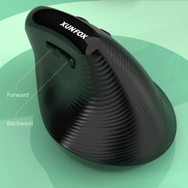 Chuột đứng dọc không dây Bluetooth chế độ kép sạc lại XUNSVFOX H5 cho văn phòng kinh doanh