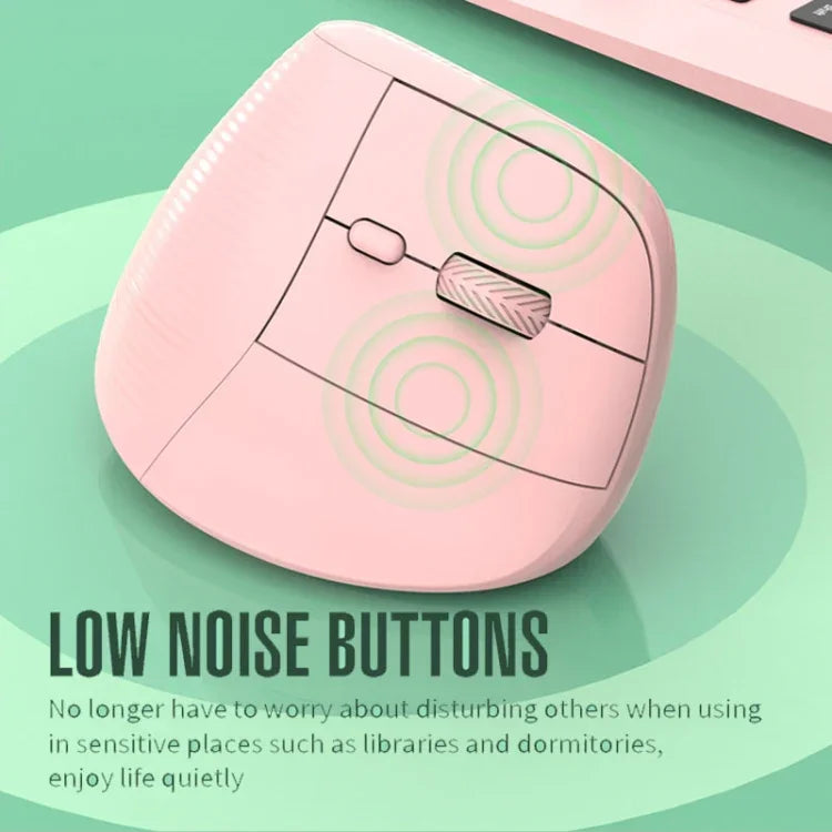 Chuột đứng dọc không dây Bluetooth chế độ kép sạc lại XUNSVFOX H5 cho văn phòng kinh doanh