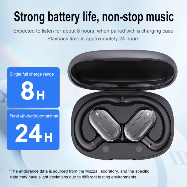 Hanger Type Stereo Outside Sound Bluetooth Earphones With Charging Bin