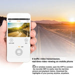 S600 Camera hành trình WiFi 1080P với ống kính góc rộng 170 độ, Máy ghi hình lái xe giấu kín