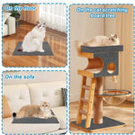 Thảm cào mèo tự dính có thể cắt, đồ chơi cào leo cho mèo DIY, 30 x 100cm, 40 x 100cm, 60 x 100cm