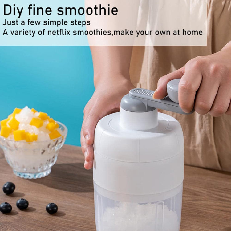 Máy bào đá thủ công nhỏ, máy làm sinh tố DIY tại nhà