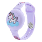 Ốp bảo vệ silicone dây đồng hồ hoạt hình định vị AirTag thế hệ 2 / AirTag thế hệ 1 chống mất thiết bị