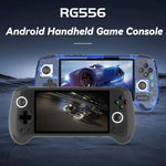 Máy chơi game cầm tay ANBERNIC RG556 hệ điều hành Android 13, màn hình AMOLED 5.48 inch, WIFI Bluetooth, bộ nhớ 128GB+128GB, 128GB+256GB