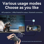Máy chơi game cầm tay ANBERNIC RG556 hệ điều hành Android 13, màn hình AMOLED 5.48 inch, WIFI Bluetooth, bộ nhớ 128GB+128GB, 128GB+256GB