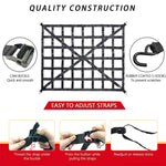Truck Bed Cargo Net Pickup Bed Netting Strap, 127x106cm, 167x127cm, 208x127cm