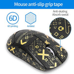 Miếng dán chống trượt thấm mồ hôi cho chuột Logitech GPW thế hệ 2, in trắng nửa bao quanh, in đen vàng nửa bao quanh, in đen nửa bao quanh, in đen bao quanh toàn phần, in trắng bao quanh toàn phần, in đen vàng bao quanh toàn phần