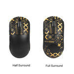 Miếng dán chống trượt thấm mồ hôi cho chuột Logitech GPW thế hệ 2, in trắng nửa bao quanh, in đen vàng nửa bao quanh, in đen nửa bao quanh, in đen bao quanh toàn phần, in trắng bao quanh toàn phần, in đen vàng bao quanh toàn phần