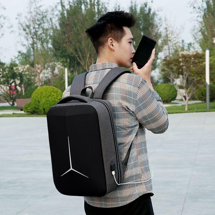 Balo laptop thể thao kinh doanh đa chức năng chống nước có cổng USB, 15 inch, 17 inch