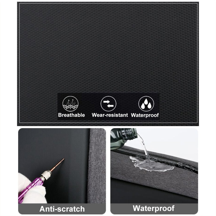 Balo laptop thể thao kinh doanh đa chức năng chống nước có cổng USB, 15 inch, 17 inch