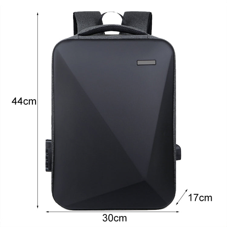 Balo laptop chống trộm khóa mật khẩu dung lượng lớn có cổng USB, 16 inch