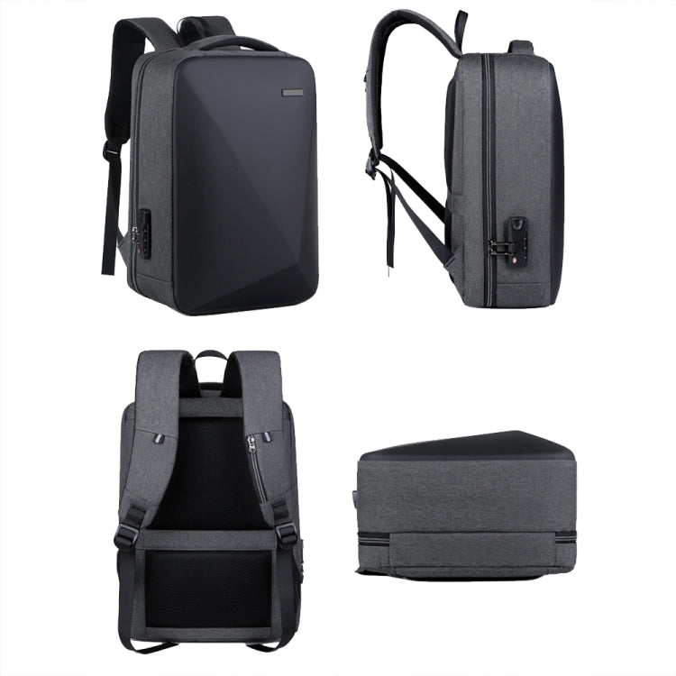 Balo laptop chống trộm khóa mật khẩu dung lượng lớn có cổng USB, 16 inch