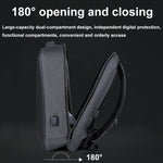 Balo laptop chống trộm khóa mật khẩu dung lượng lớn có cổng USB, 16 inch