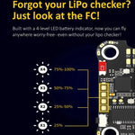 Thanh đo áp suất Lipo 3-6S cho drone RC, ESC 4 trong 1 SpeedyBee BLS 50A
