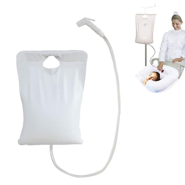 Túi nước PVC gấp di động 10L cho cắm trại ngoài trời