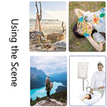 10L Outdoor Camping Portable Folding PVC Bath Water Bag