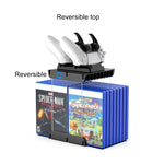 Giá đỡ lưu trữ đĩa CD thẻ game treo tường, hộp đựng CD 32 tấm