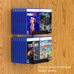 Giá đỡ lưu trữ đĩa CD thẻ game treo tường, hộp đựng CD 32 tấm