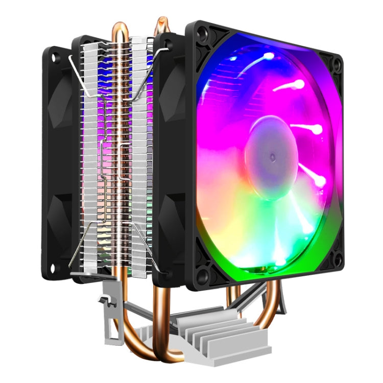 Quạt CPU ống đồng đôi COOLMOON Frost cho PC để bàn làm mát bằng không khí AMD, phiên bản P2 Magic Moon quạt đơn, phiên bản P22 Magic Moon quạt đôi, phiên bản P2 Streamline quạt đơn, phiên bản P22 Streamline quạt đôi