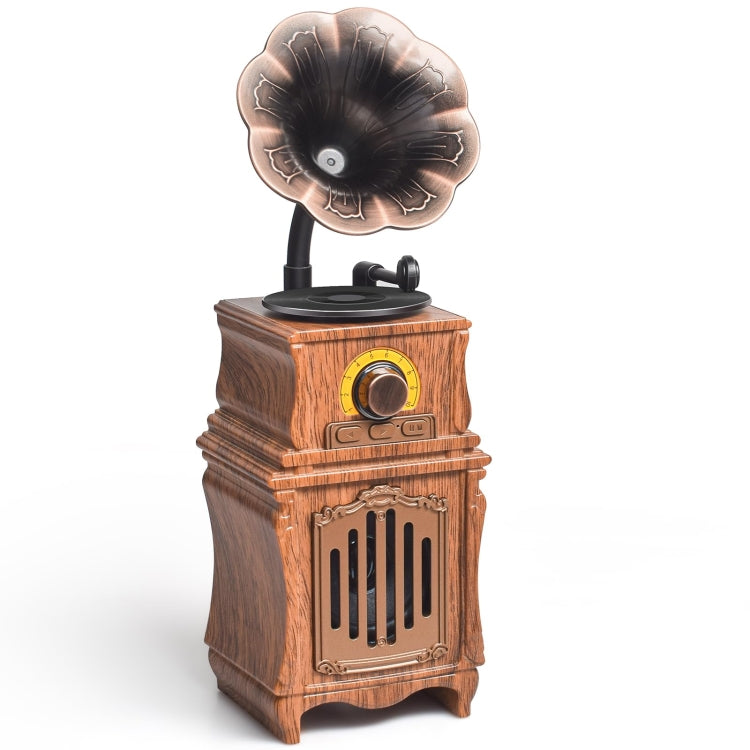 Loa radio Bluetooth 5.3 phong cách cổ điển AS31 thiết kế máy hát gramophone trang trí phòng vintage