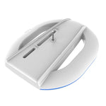 Giá đỡ làm mát đứng đa năng cho máy chơi game Sony PS5 Slim IPEGA, màu trắng, đen, trắng nhiều màu, đen nhiều màu