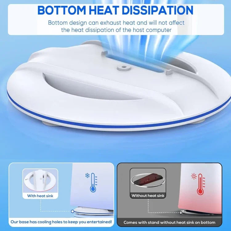 Giá đỡ làm mát đứng đa năng cho máy chơi game Sony PS5 Slim IPEGA, màu trắng, đen, trắng nhiều màu, đen nhiều màu