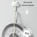 Bộ 3 Móc Treo Tường Gia Đình, Móc Dán Không Để Lại Vết, Không Cần Đục Lỗ, Dùng Cho Ký Túc Xá