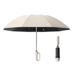 Ô Gấp Tự Động Dùng Đôi Che Mưa Che Nắng Unisex, Màu Be 105cm, Màu Xanh Dương 105cm, Màu Xám 105cm, Màu Be 125cm, Màu Xanh Dương 125cm, Màu Xám 125cm, Màu Be Đảo Ngược 105cm, Màu Xanh Dương Đảo Ngược 105cm