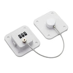 Khóa An Toàn Trẻ Em Giới Hạn Cửa Sổ Không Khoan Khóa Kết Hợp Tủ Lạnh Ngăn Kéo Tủ, 3 Số Màu Đen, 3 Số Màu Trắng, 2 Số Màu Đen, 2 Số Màu Trắng, 2 Số Màu Xám