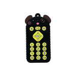 Đồ Chơi Trẻ Em Hình Hoạt Hình Reomte Đồ Gặm Nướu Silicone Cho Trẻ Sơ Sinh Trẻ Nhỏ, Chó Con Đen, Chó Con Xanh Dương, Chó Con Xanh Lá, Thỏ Đen, Thỏ Xanh Dương, Thỏ Xanh Lá, Gấu Đen, Gấu Xanh Dương, Gấu Xanh Lá