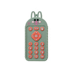 Đồ Chơi Trẻ Em Hình Hoạt Hình Reomte Đồ Gặm Nướu Silicone Cho Trẻ Sơ Sinh Trẻ Nhỏ, Chó Con Đen, Chó Con Xanh Dương, Chó Con Xanh Lá, Thỏ Đen, Thỏ Xanh Dương, Thỏ Xanh Lá, Gấu Đen, Gấu Xanh Dương, Gấu Xanh Lá