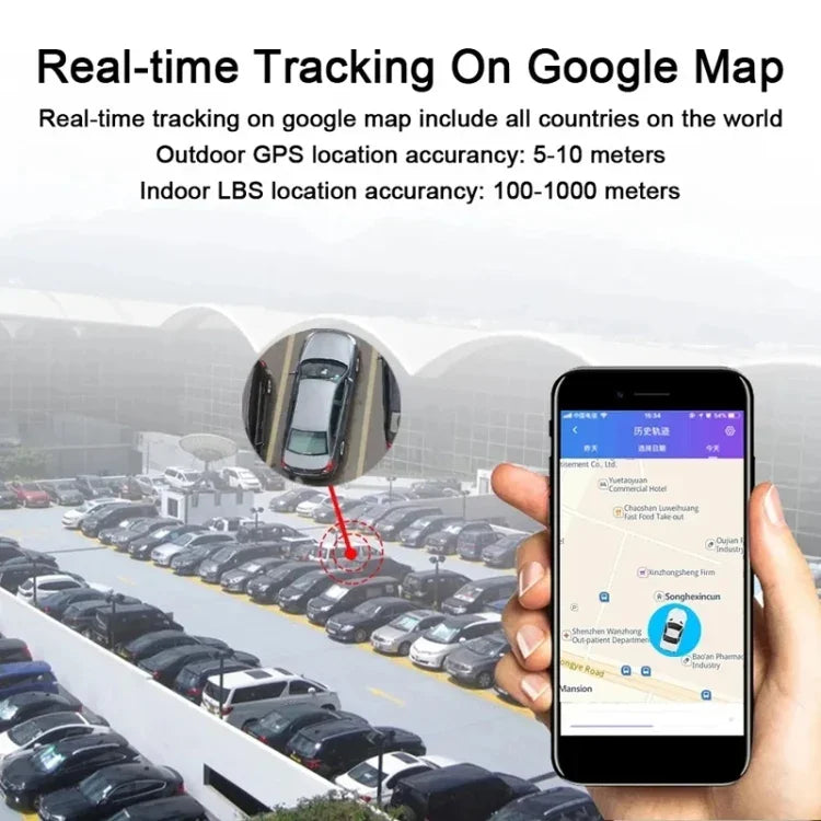 TKSTAR TK915 Thiết bị định vị chống trộm GPS ô tô tần số tứ 4G, 4G