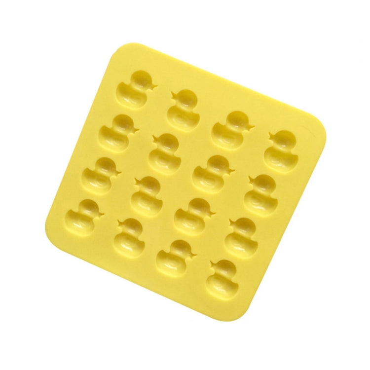 Khuôn socola silicone hình vịt vàng dễ thương, khuôn sáp sơn mài lửa, vịt vàng