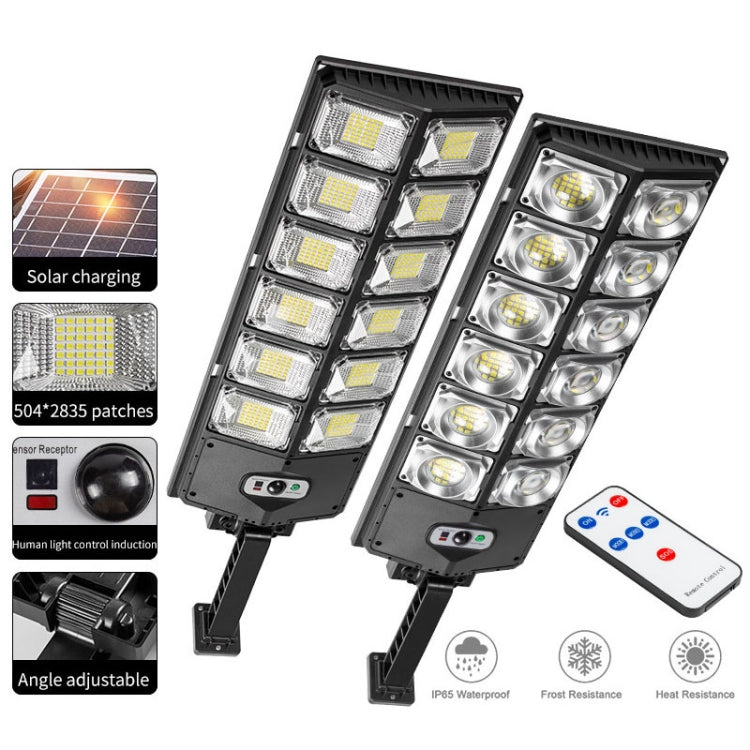 Đèn vườn năng lượng mặt trời LED sáng mạnh hàng đôi cảm ứng đèn đường, E-SMARTER W789A-6, E-SMARTER W789B-6