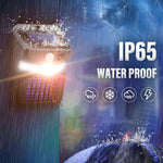 Đèn tường năng lượng mặt trời LED E-SMARTER W792 có ánh sáng tím, chức năng diệt muỗi, cảm biến thông minh cho người, đèn sân vườn ngoài trời, ánh sáng trắng, ánh sáng trắng + vàng