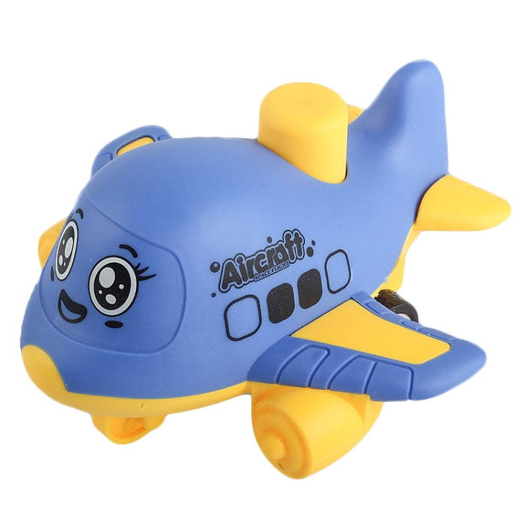 Children Toy Press Cartoon Inertia Car Baby Educational Toy Car Gift, Aircraft Purple, Aircraft Yellow, Aircraft Orange, Ship Purple, Ship Yellow, Ship Orange