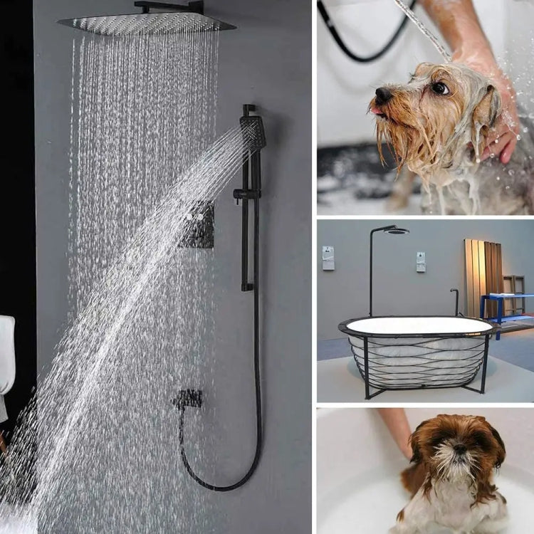 Ống vòi sen PVC phòng tắm, ống nước mềm chống nổ, kết nối mượt, dài 1.5m, 2m