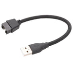 Cáp chuyển đổi USB-A đực sang 9Pin bo mạch chủ tích hợp RGB dữ liệu ra cổng U ngoài, USB-A đực sang 9Pin