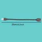 Cáp chuyển đổi USB-A đực sang 9Pin bo mạch chủ tích hợp RGB dữ liệu ra cổng U ngoài, USB-A đực sang 9Pin