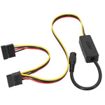 Cáp nguồn chuyển đổi DC 5.5 x 2.5mm sang ổ cứng, một sang một SATA, một sang hai SATA, một sang ba SATA, một sang bốn SATA, DC sang 4Pin một sang một, DC sang 4Pin một sang hai, DC sang 4Pin một sang ba, DC sang 4Pin một sang bốn