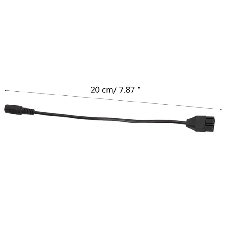 Cáp quạt case 4Pin nguồn DC5521 sang 12V, DC5521 sang 12V 4Pin