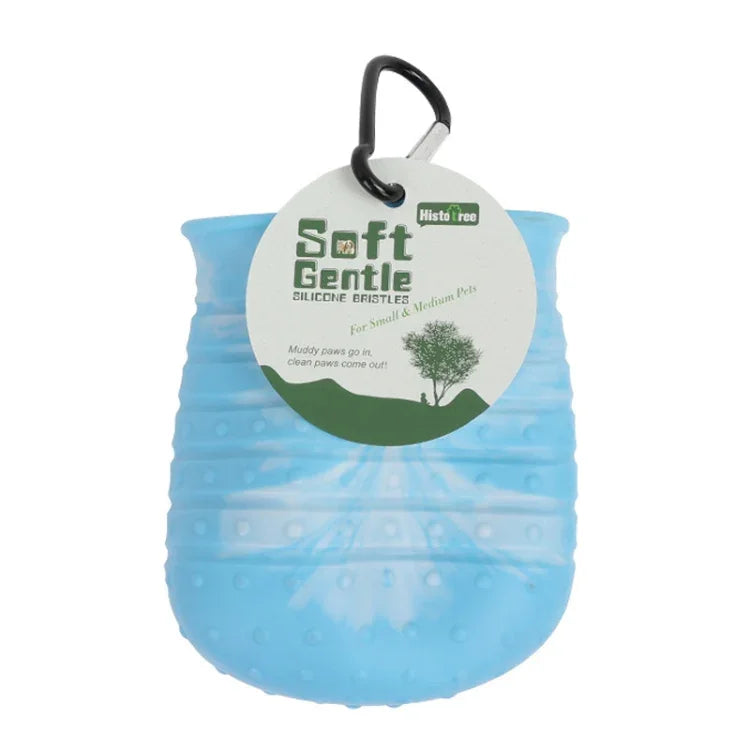 Cốc Rửa Chân Thú cưng Histotree Bàn chải làm sạch chân chó đa năng, Nhỏ (Tím), Nhỏ (Xanh dương), Lớn (Hồng), Lớn (Tím), Lớn (Xanh dương)