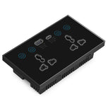 Ổ cắm thông minh Graffiti với công tắc USB+Type-C cổng đôi điều khiển từ xa, phích cắm UK, Wifi trắng, Wifi đen, ZigBee trắng, ZigBee đen