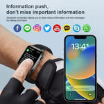 Đồng Hồ Thông Minh T12Pro Màn Hình 1.85 inch Chống Nước IP67 Theo Dõi Sức Khỏe Thể Thao Hỗ Trợ Gọi Bluetooth