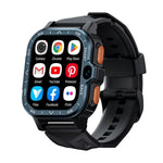 Đồng hồ thông minh LOKMAT APPLLP 4 MAX 2.02 inch Android 8.1 mạng đầy đủ Wifi thẻ Bluetooth, 2G+16G (Xanh hải quân), 2G+16G (Bạc)