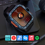 Đồng hồ thông minh LOKMAT APPLLP 4 MAX 2.02 inch Android 8.1 mạng đầy đủ Wifi thẻ Bluetooth, 2G+16G (Xanh hải quân), 2G+16G (Bạc)