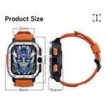 Đồng hồ thông minh LOKMAT APPLLP 4 MAX 2.02 inch Android 8.1 mạng đầy đủ Wifi thẻ Bluetooth, 2G+16G (Xanh hải quân), 2G+16G (Bạc)