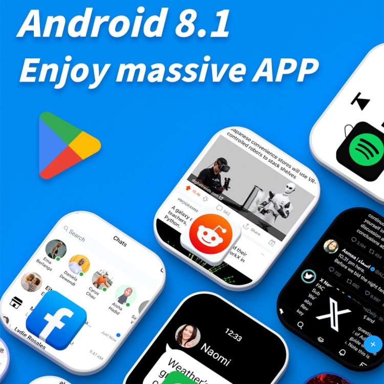 Đồng hồ thông minh LOKMAT APPLLP 4 MAX 2.02 inch Android 8.1 mạng đầy đủ Wifi thẻ Bluetooth, 2G+16G (Xanh hải quân), 2G+16G (Bạc)