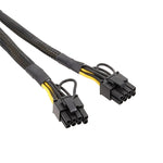 Cáp nguồn chuyển đổi 6Pin sang đôi 8Pin cho card đồ họa, 6Pin sang đôi 8Pin