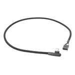 Cáp dữ liệu USB 9Pin sang Type-C góc bo mạch chủ, cáp mạng bện, dài 60cm góc